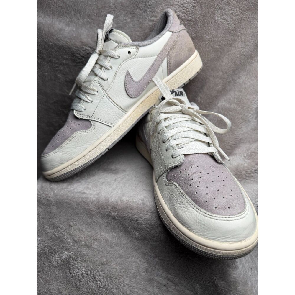 Air Jordan 1 Retro Low OG "Atmosphere Grey" – 100% Authentic (No Box)